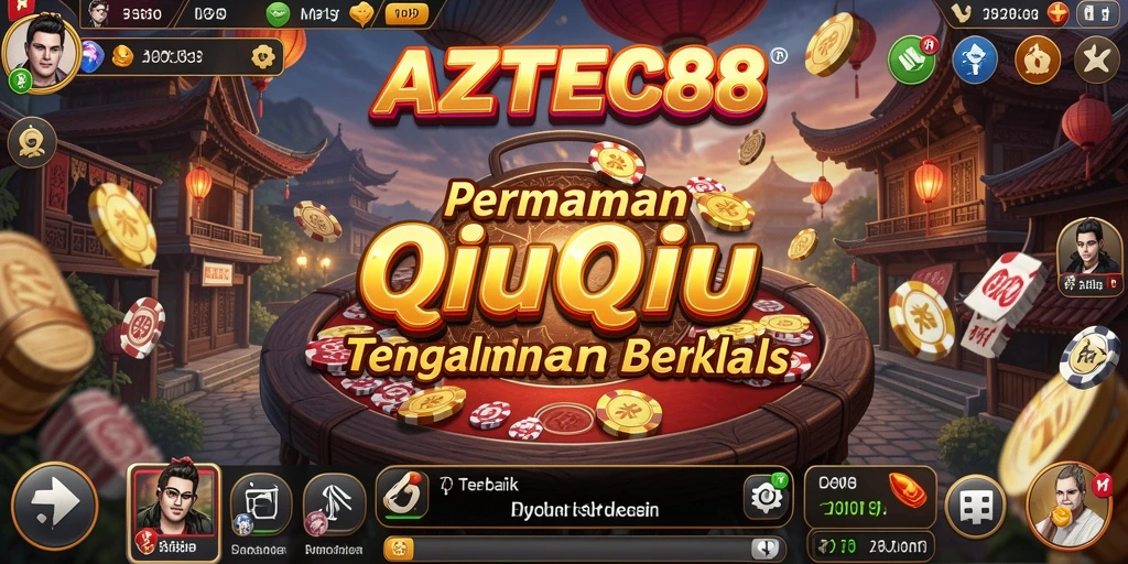 Tampilan menakjubkan dari gameplay QiuQiu AZTEC88.