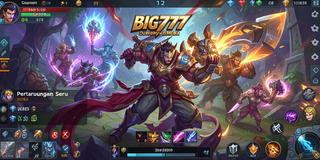 Tampilkan gameplay menarik dari BIG777 dalam pertarungan MOBA.