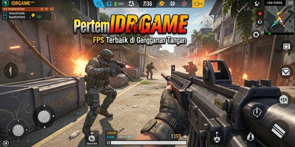 Tampilan gameplay menarik dari IDRGAME saat pertempuran sengit.